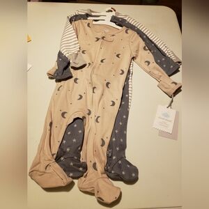 Cloud Island Baby Sleepers Set